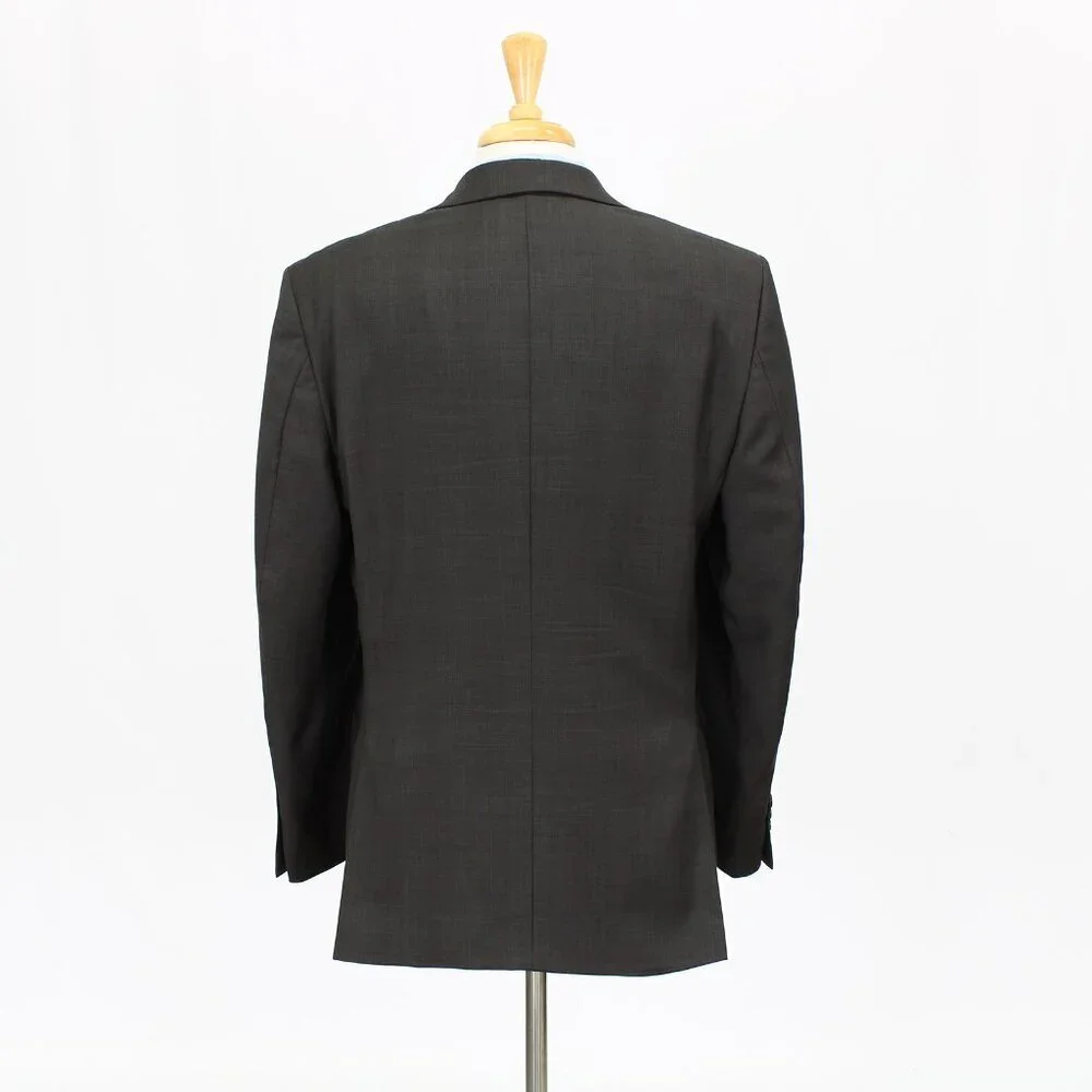 Jos. A. Bank 42R Brown Check 2-Button Sport Coat Blazer Jacket G122
